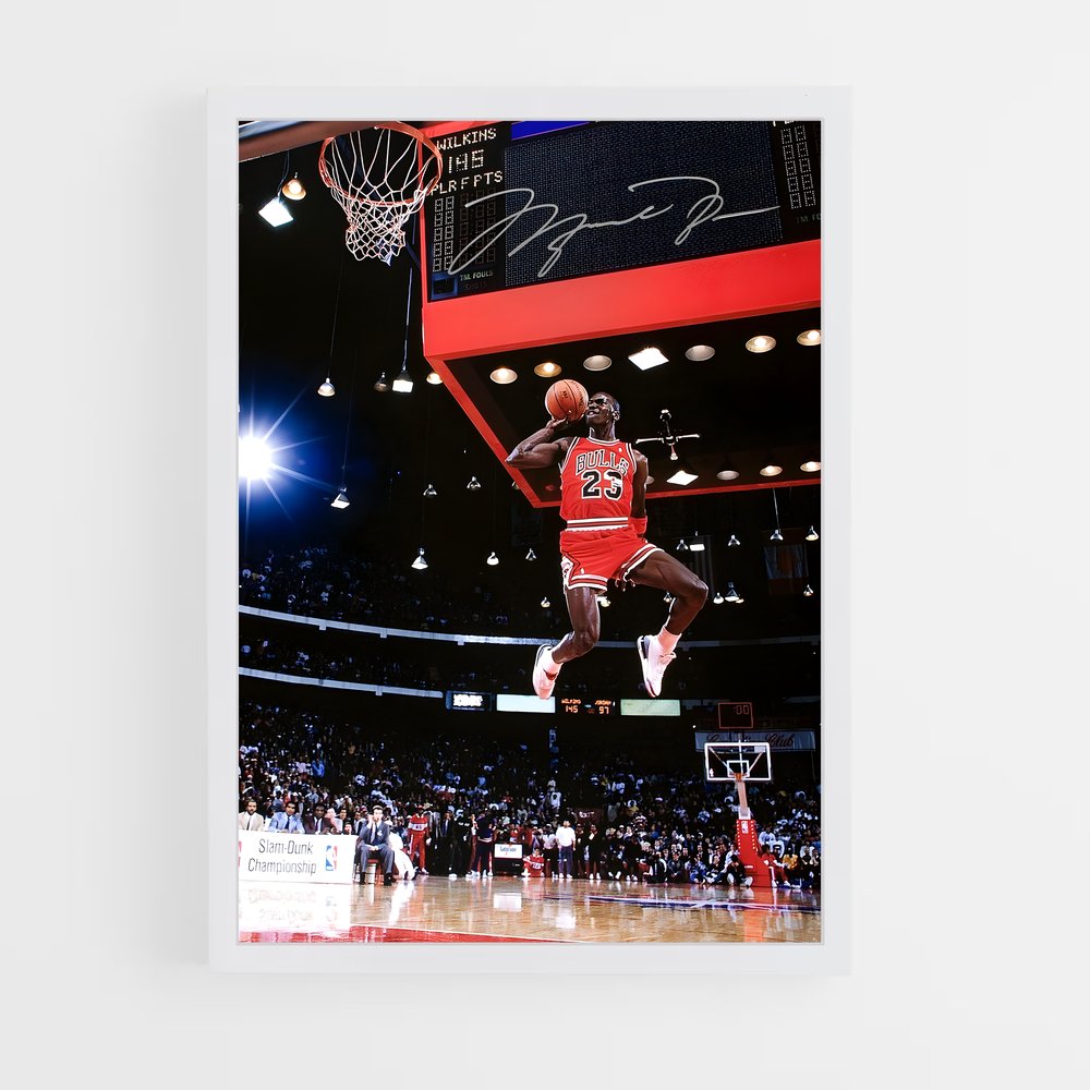 Poster L'Envol de Jordan – affiche Basketball (vue 3)